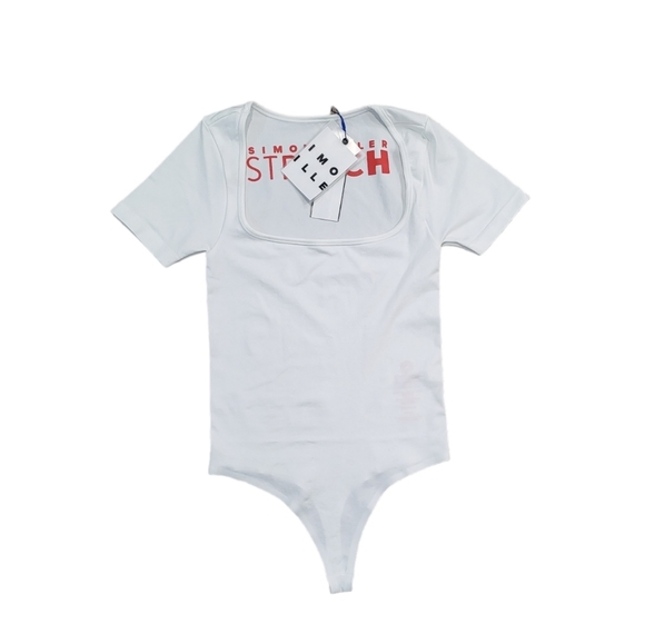 Simon Miller Eero Bodysuit In White XS/S NWT - Picture 4 of 8